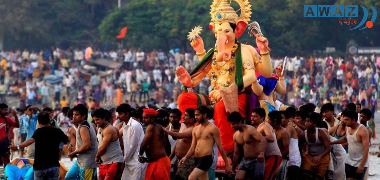 गणपती विसर्जन मिरवणूक 
