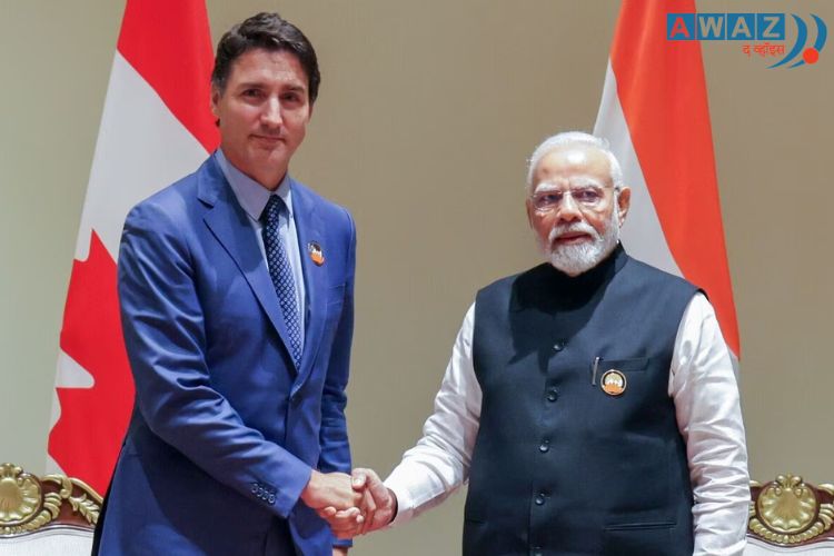 कॅनडाचे पंतप्रधान जस्टिन ट्रुडो आणि भारताचे पंतप्रधान नरेंद्र मोदी