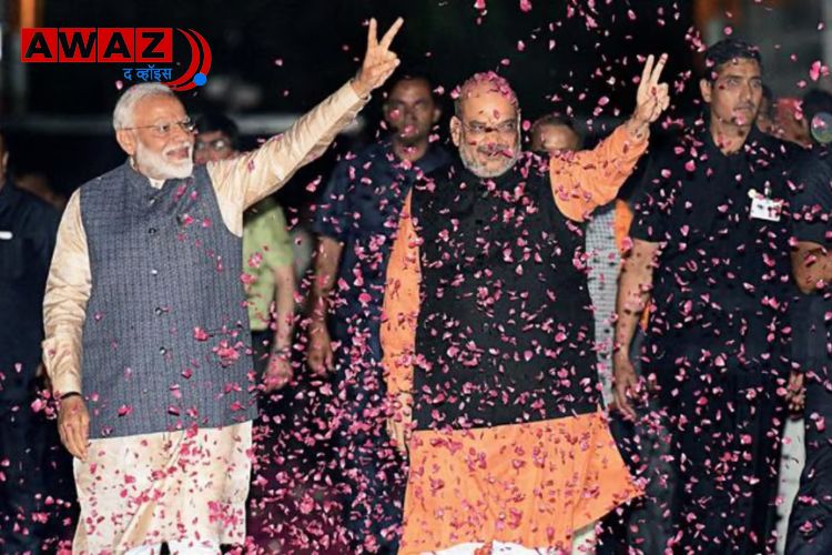 नरेंद्र मोदी आणि अमित शहा 