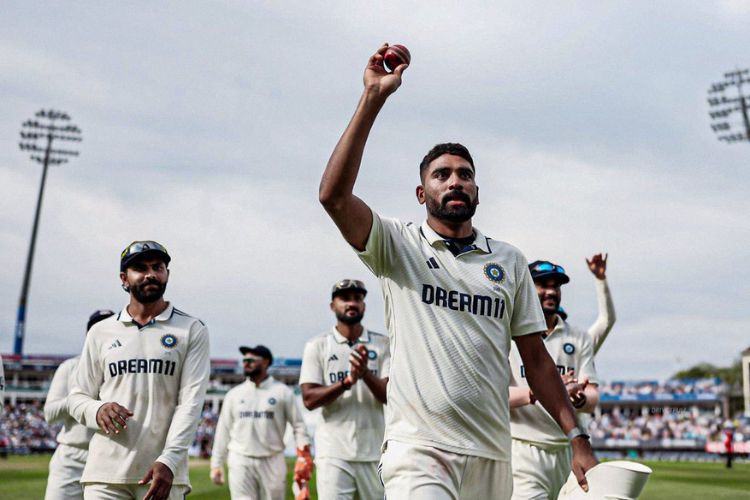 भारतीय गोलंदाज मोहम्मद सिराज