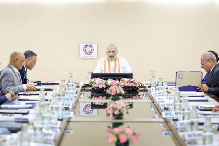  दोन दिवसीय राष्ट्रीय सुरक्षा रणनीती परिषदेत बोलताना गृहमंत्री