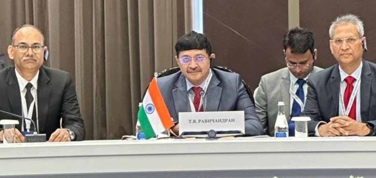 SCOच्या 'प्रादेशिक दहशतवादविरोधी संरचना' परिषदेत सहभागी भारतीय शिष्टमंडळ