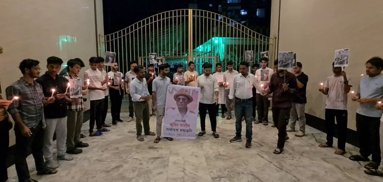 झुबिन गर्ग यांना मस्जिदमधून श्रद्धांजली 