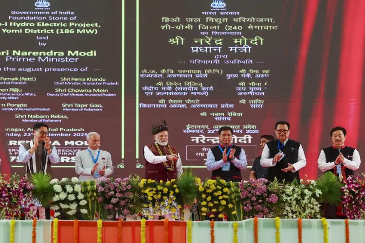 पंतप्रधान नरेंद्र मोदी यांच्या हस्ते अरुणाचल प्रदेशात ५१०० कोटींच्या विकासकामांचा शुभारंभ