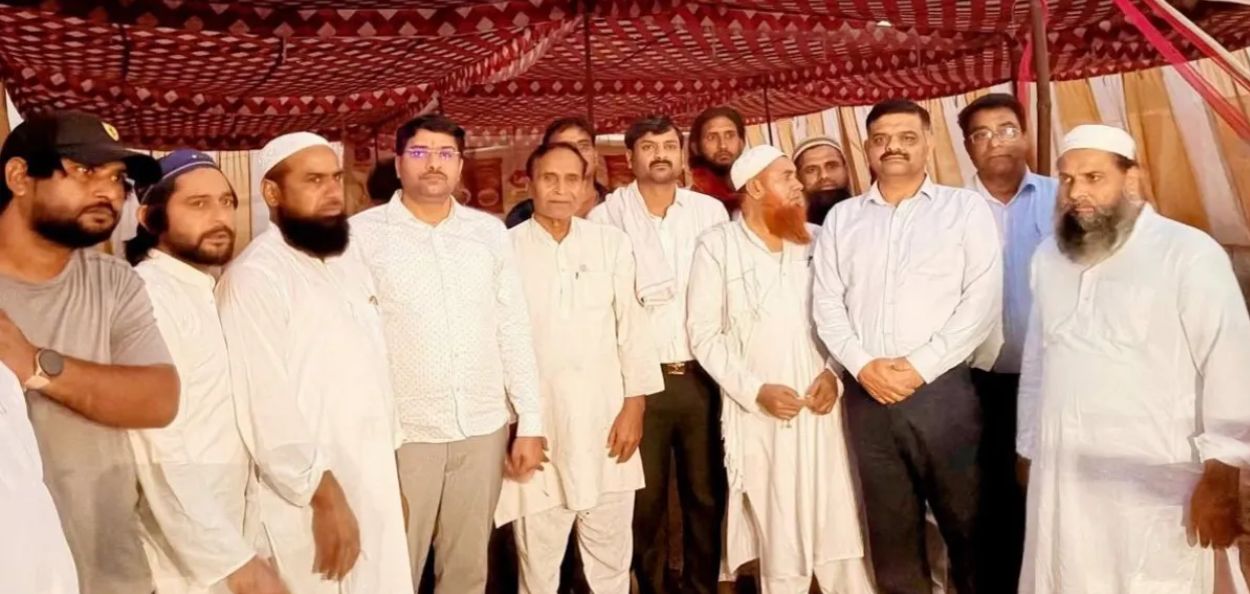 हरियाणाच्या तिरवाडा गावात पार पडलेल्या तबलिगी जमातच्या इस्लामिक मेळाव्यातील क्षण 