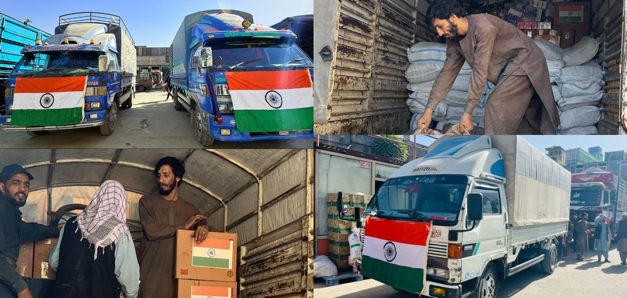 अफगाणिस्तानातील आपत्तीग्रस्त भागात भारताकडून मदतकार्य 