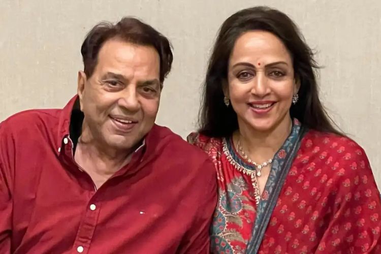 ज्येष्ठ अभिनेते धर्मेंद्र आणि त्यांच्या पत्नी अभिनेत्री हेमा मालिनी