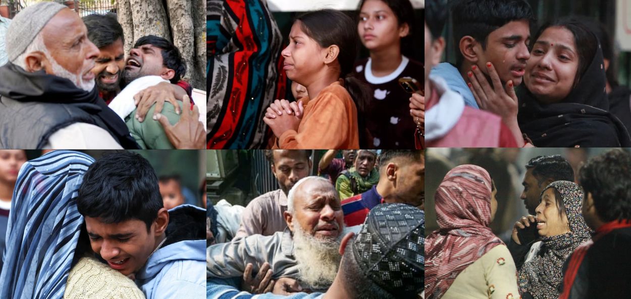 दिल्लीतील लाल किल्ला परिसरात झालेल्या भीषण स्फोटात मृत पावलेल्यांच्या कुटुंबांनी फोडला टाहो 