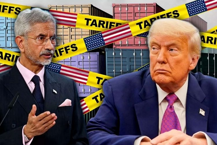 डॉ. एस जयशंकर आणि डोनाल्ड ट्रम्प 