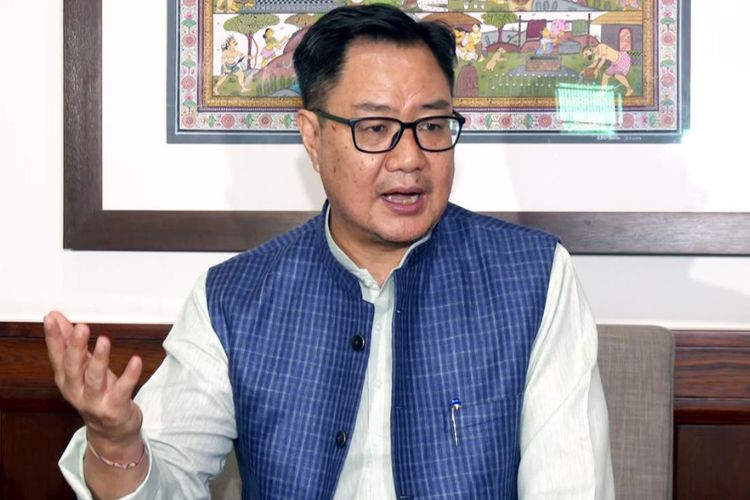 केंद्रीय अल्पसंख्याक व्यवहार मंत्री किरेन रिजिजू