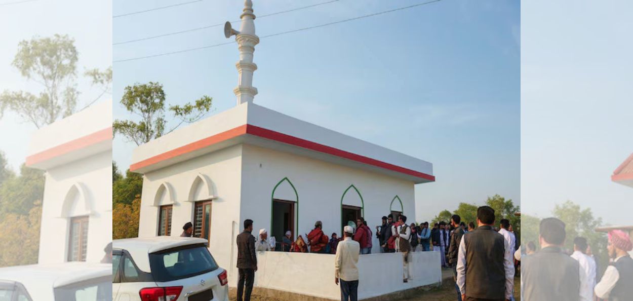 मलेरकोटला गावातील मस्जिद 