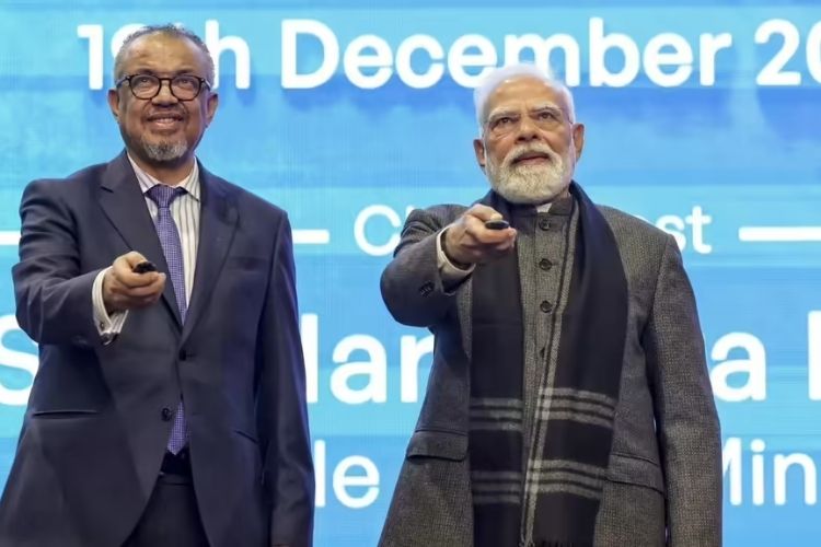 पंतप्रधान मोदींच्या हस्ते 'ग्लोबल ई-लायब्ररी'चे लोकार्पण