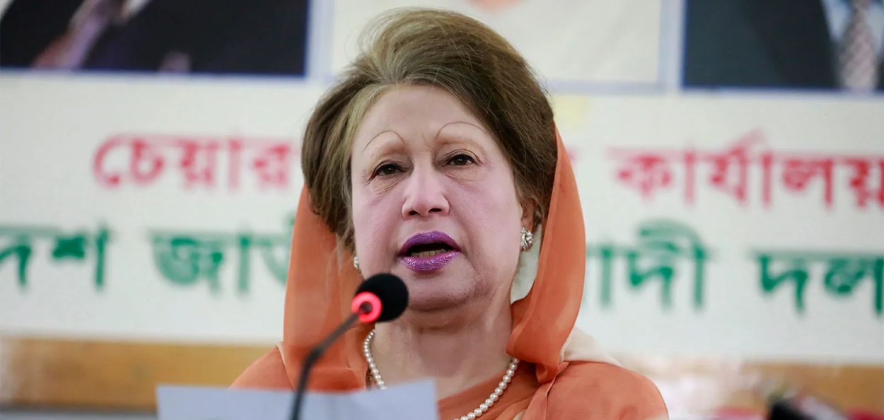 बांगलादेशच्या पहिल्या महिला पंतप्रधान खालिदा झिया