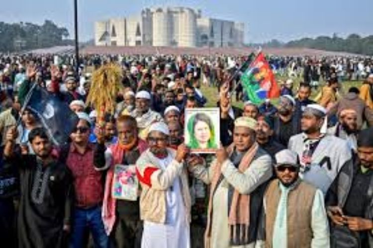 खलिदा झिया यांना अखेरचा निरोप