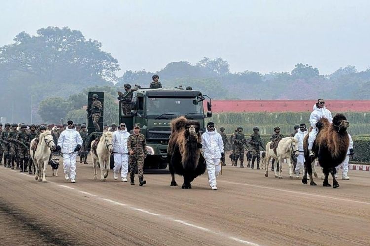 प्रजासत्ताक दिन संचलनात यंदा प्रथमच प्राण्यांची तुकडी कर्तव्य पथावर उतरणार