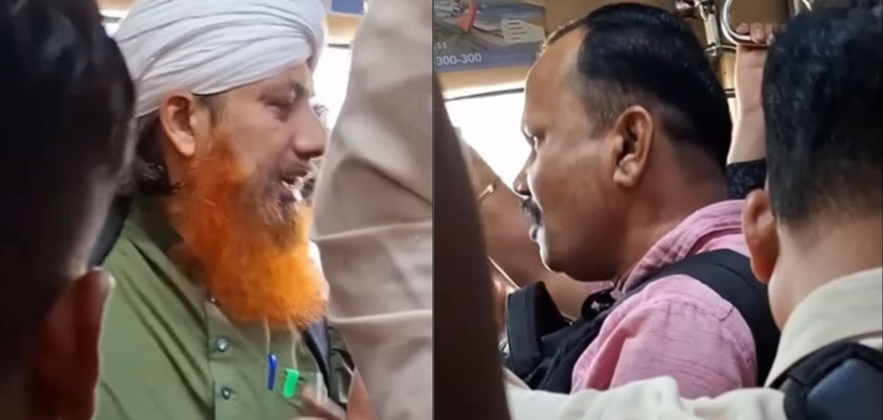 मुंबई लोकल ट्रेन प्रवासादरम्यानचे क्षण 