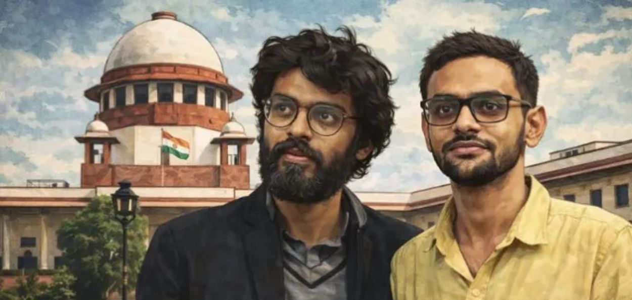 AI निर्मित प्रातिनिधिक चित्र (डावीकडून शरजील इमाम आणि उमर खालिद)