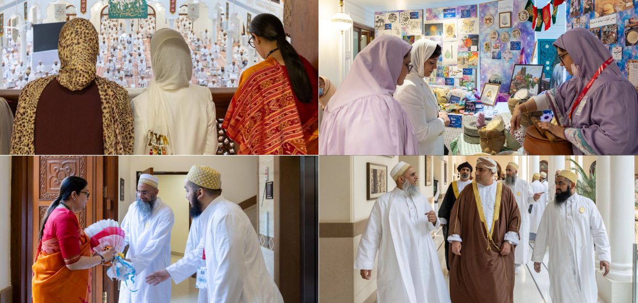 माजी केंद्रीय मंत्री स्मृती इराणी यांनी मुंबईतील 'अलजामिया-तुस-सैफिया' या प्रतिष्ठित अकादमीला भेट देतानाचे क्षण 