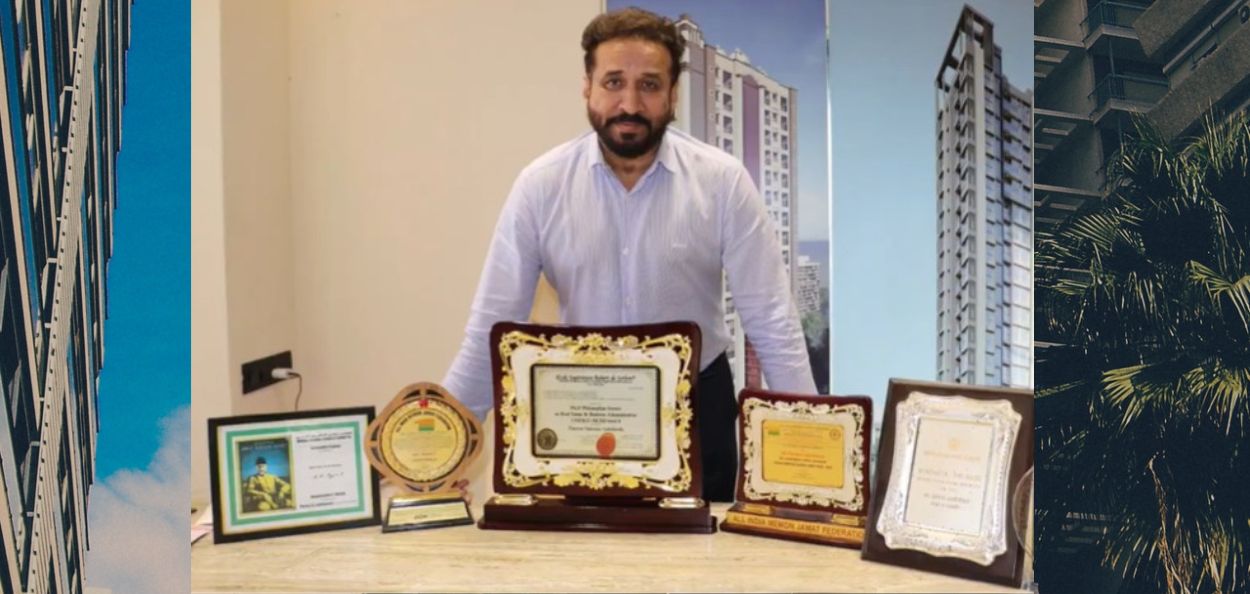 परवेज लकडावाला त्यांना मिळालेल्या सन्मानचिन्हांसह 