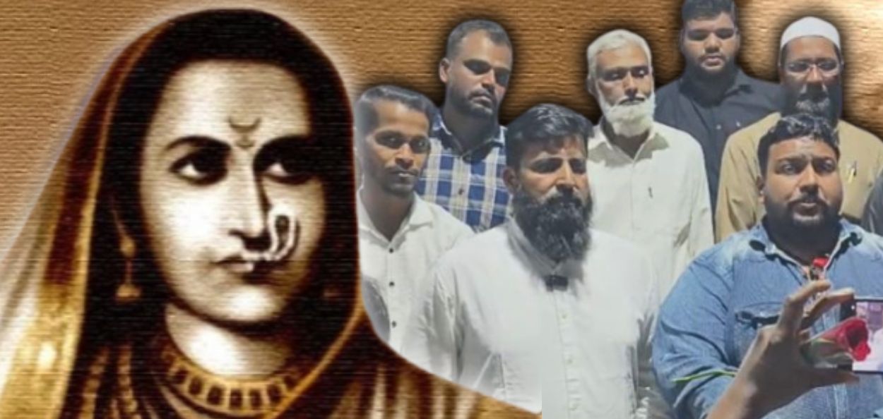 'मी मुस्लिम मावळा छत्रपतींचा' या संघटनेचे कार्यकर्ते 