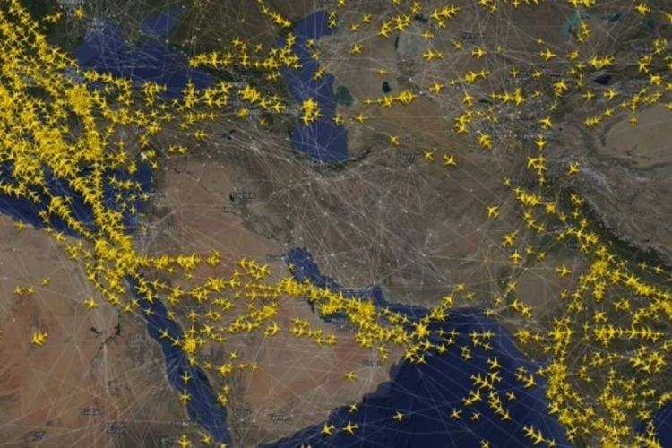 इराणवरील एरसस्पेस रिकामी 