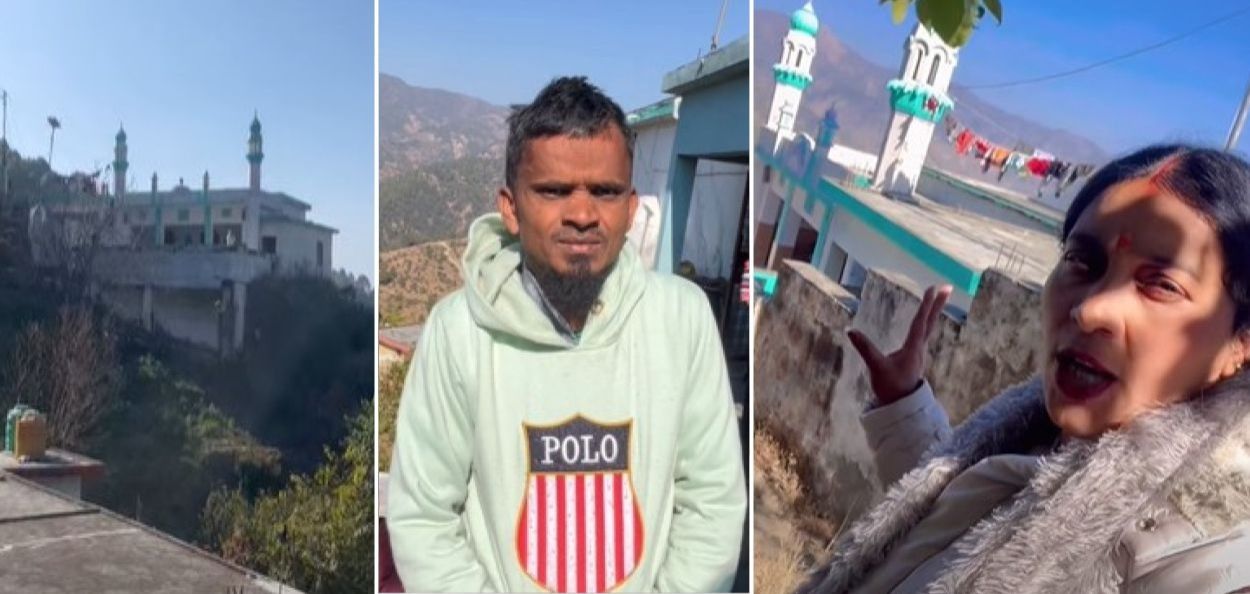 बिहारहून आलेल्या मौलवी मोहम्मद इरशाद यांच्याशी ममता संवाद साधताना