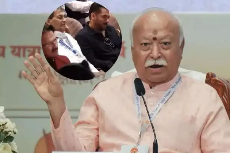 राष्ट्रीय स्वयंसेवक संघाचे (RSS) सरसंघचालक मोहन भागवत