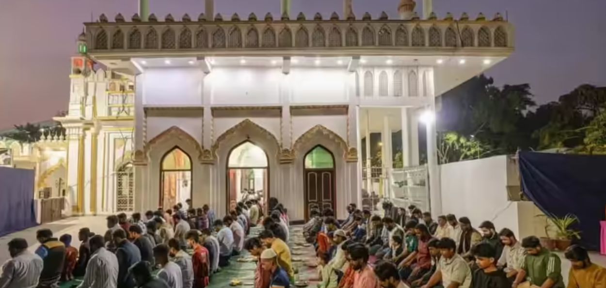 कर्नाटकातील मैसूर येथील ऐतिहासिक जामिया मशिद