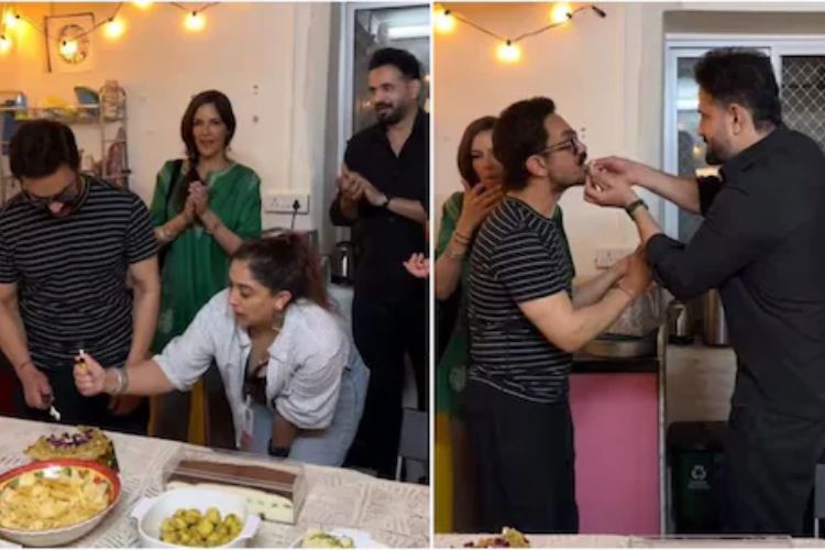 आमिर खानच्या वाढदिवसाचे खास क्षण 