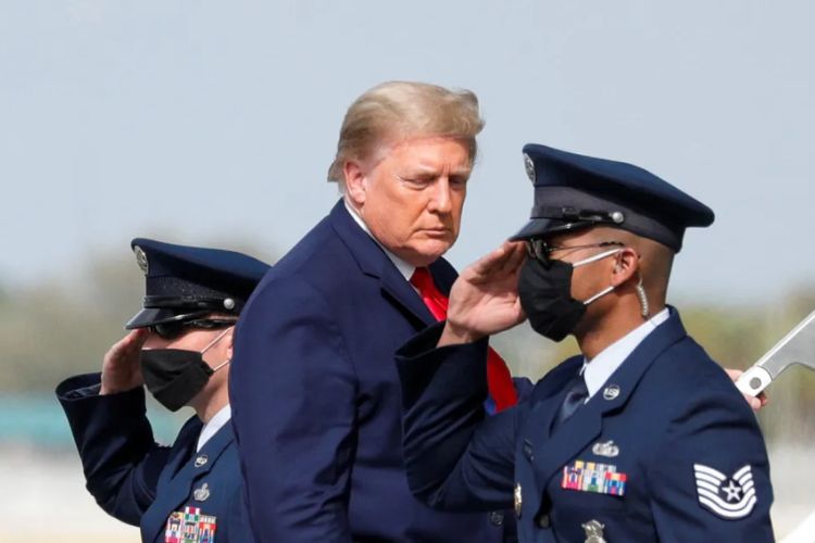 अमेरिकेचे राष्ट्राध्यक्ष डोनाल्ड ट्रम्प 