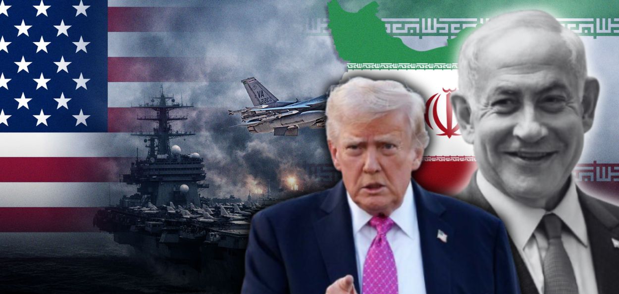 अमेरिकेचे राष्ट्राध्यक्ष डोनाल्ड ट्रंप आणि इस्रायलचे पंतप्रधान बेंजामिन नेतन्याहू 