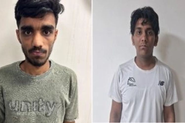 ATS च्या कारवाईत अटक करण्यात आलेले तरुण 