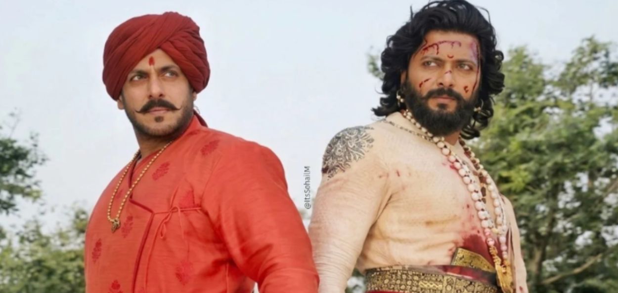 राजे शिवाजी या चित्रपटातील प्रसंग  