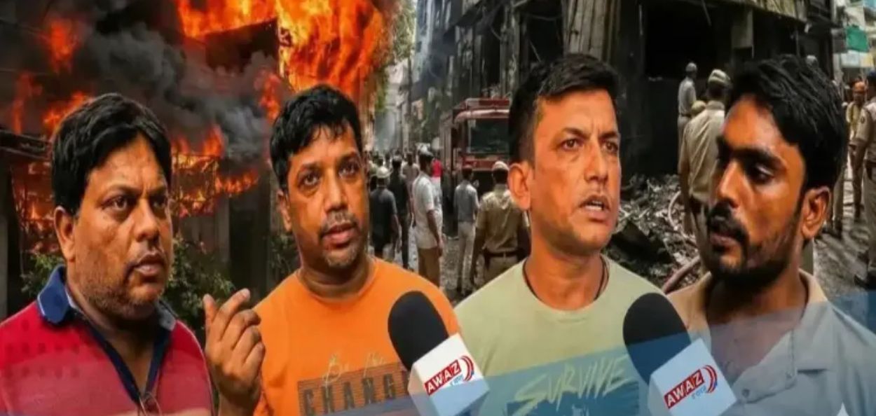 मालवीय नगरमध्ये लागलेल्या आगीतून नागरिकांचे जीव वाचवणारे मुस्लिम युवक 