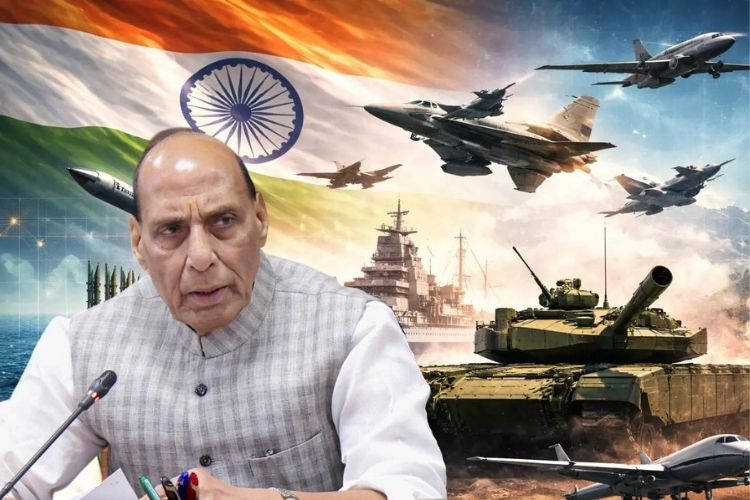 संरक्षण क्षेत्रात भारताची मोठी प्रगती; उत्पादन १.७८ लाख कोटींवर, राजनाथ सिंह यांनी मानले आभार
