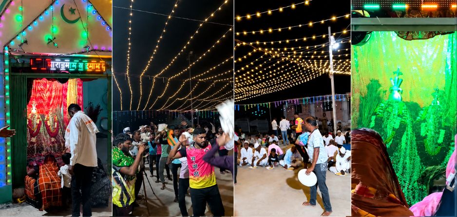 महाराष्ट्रातील बेरडवाडीतील रामोशी समुदायाकडून मोहरमच्या निमित्ताने कार्यक्रमांचे आयोजन 