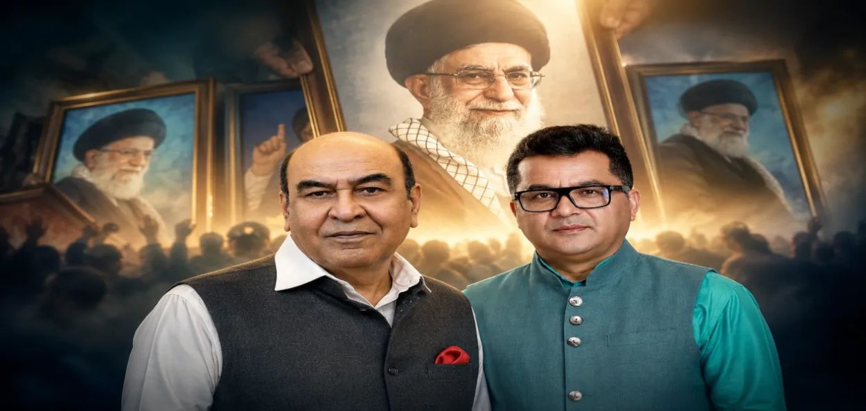 बिहारचे राज्यपाल निवृत्त लेफ्टनंट जनरल सय्यद अता हसनैन आणि केंद्रीय परराष्ट्र राज्यमंत्री पबित्र मार्गेरिटा