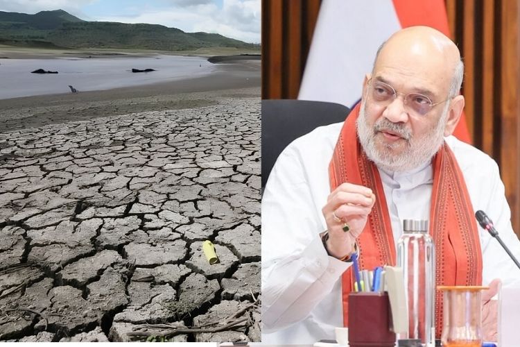 नवी दिल्ली: पावसातील तूट आणि संभाव्य दुष्काळावर गृहमंत्री अमित शाह यांची उच्चस्तरीय बैठक.