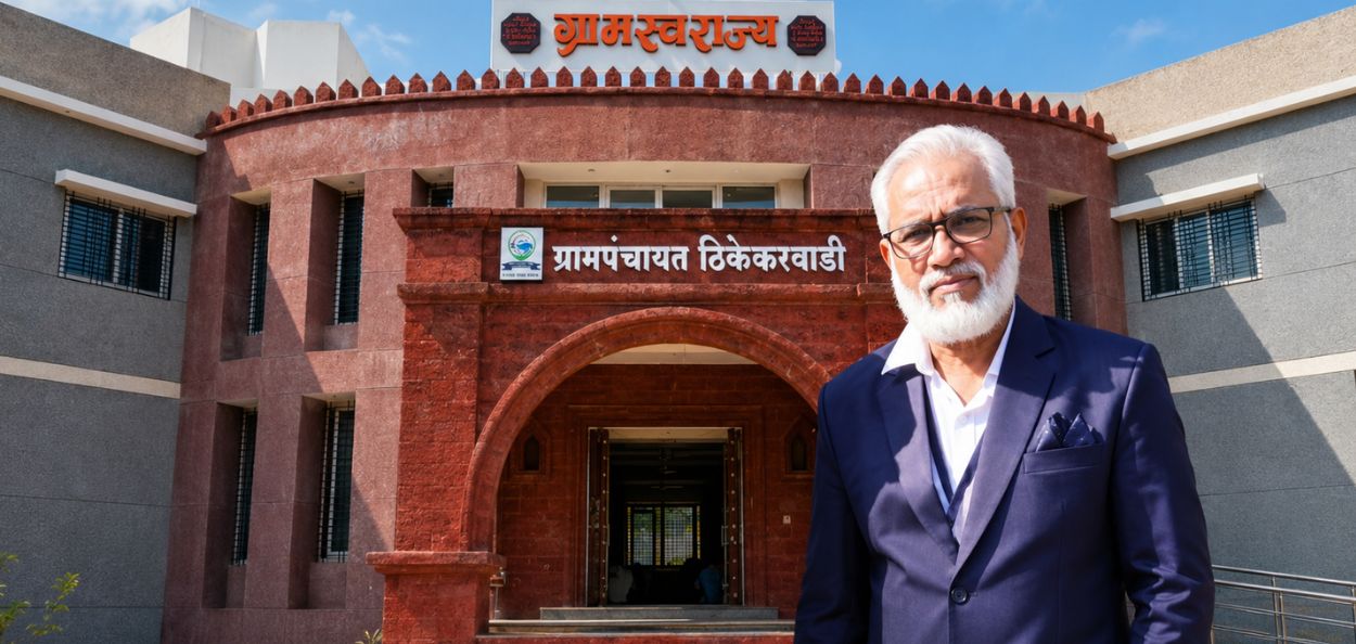 ठिकेकरवाडीचे माजी ग्रामसेवक अस्लम हुसेन शेख