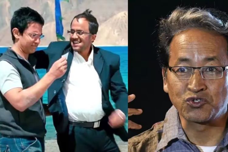 थ्री इडियट्स चित्रपटातील दृश्य 