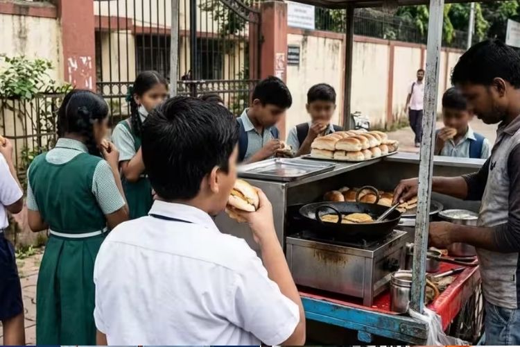  शालेय परिसराच्या ५० मीटर परिघात जंक फूड आणि उच्च फॅट्स असलेल्या खाद्यपदर्भांच्या विक्रीवर अन्न व औषध प्रशासनाची बंदी.