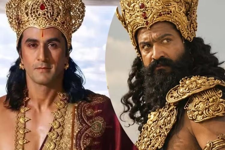 बहुचर्चित 'रामायण' चित्रपटाचा ट्रेलर प्रदर्शित, रणबीर कपूर आणि यश यांच्या महामुकाबल्याची झलक.