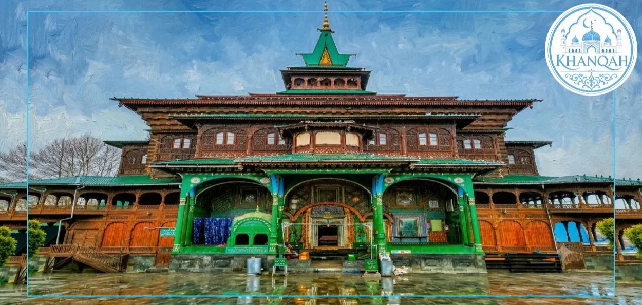 श्रीनगर: झेलम नदीच्या काठावर वसलेली ऐतिहासिक आणि अध्यात्मिक वास्तू 'खानकाह-ए-मौली'.