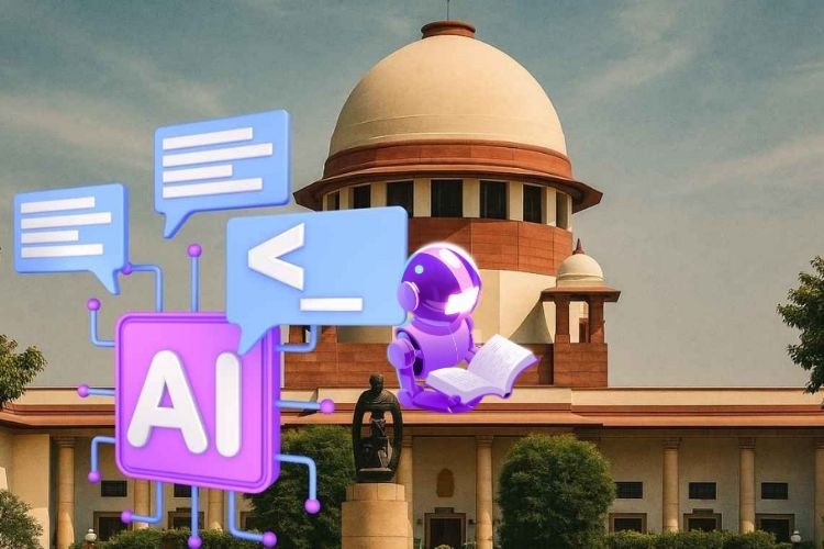 AI च्या वापरावर मार्गदर्शक तत्त्वे तयार करण्याच्या सुचवण्यांवर विचार करण्याचे सर्वोच्च न्यायालयाचे निर्देश
