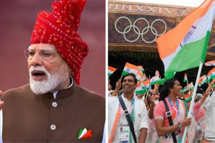 पंतप्रधान नरेंद्र मोदी यांनी लाल किल्ल्यावरून २०३६ ऑलिम्पिक यजमानपदाचा संकल्प जाहीर केला.
