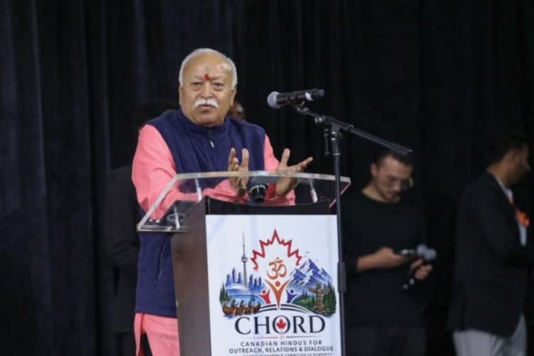 राष्ट्रीय स्वयंसेवक संघाचे सरसंघचालक मोहन भागवत 