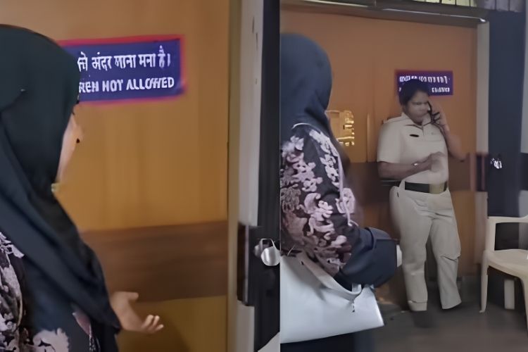 मुंबईच्या कूपर रुग्णालयात बुरखा परिधान केलेल्या दोन महिलांना प्रवेश नाकारल्याच्या घटनेचा व्हायरल झालेला व्हिडिओ