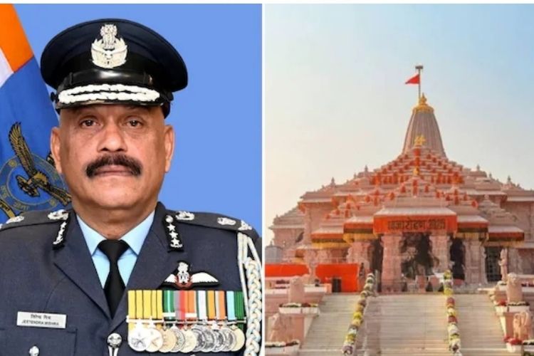 एअर मार्शल जितेन्द्र मिश्रा (निवृत्त) आणि राम मंदिर