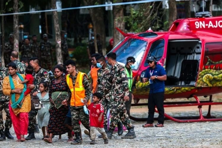 नेपाळ महापूर: ५ वर्षांच्या बालकासह ३ भारतीय नागरिकांची त्रिशूली बाजारातून सुटका