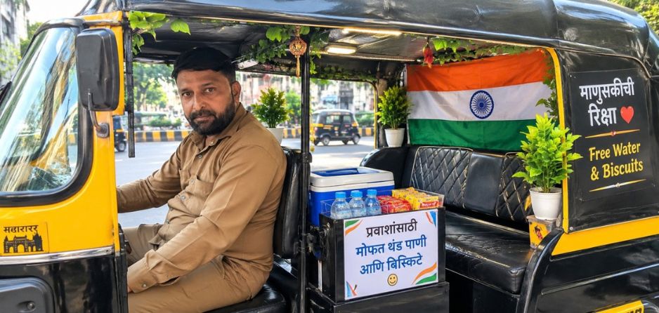 मुंबईतील प्रसिद्ध रिक्षाचालक हबीब शेख